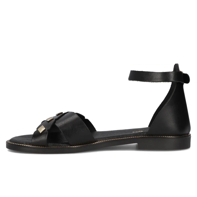 Leather sandals Filippo 40378 black