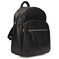 Leather backpack Toscanio T1144 black
