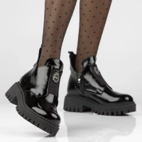 Ankle Boots leather Filippo 60451 Black