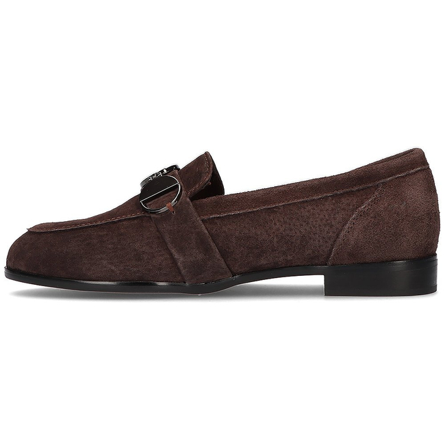 Leather loafers Filippo DP2148/21 BR brown