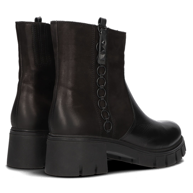 Leather ankle boots Simen 4267A black