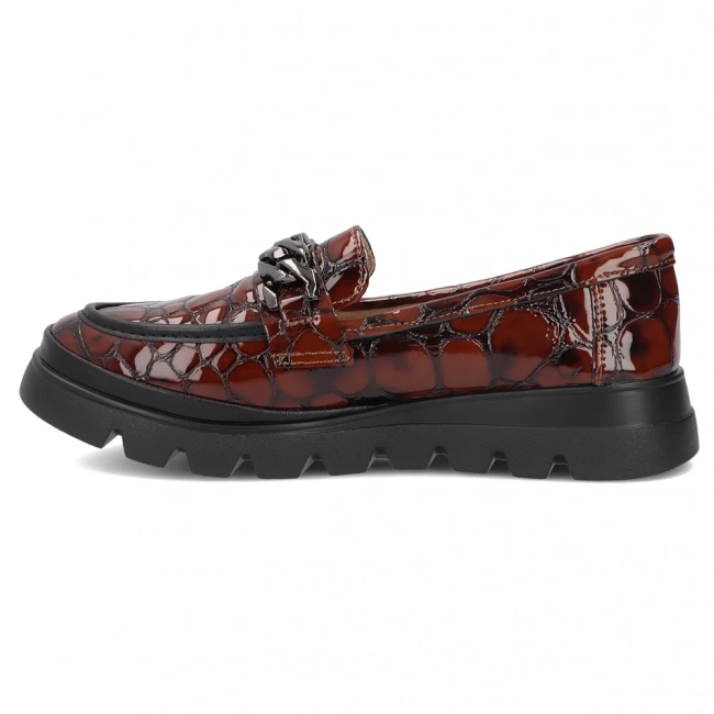 Leather shoes Filippo DP8004/26 BR brown