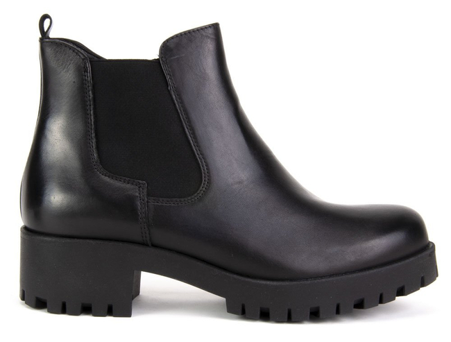 Ankle boots Tamaris 1-25435-21 003 Black Leather