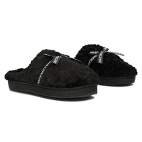 Kapcie baranek czarne CF-95