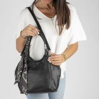 Black shoulderbag sable