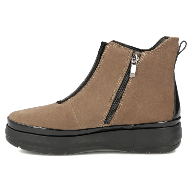 Leather ankle boots Filippo DBT8264/26 BE beige