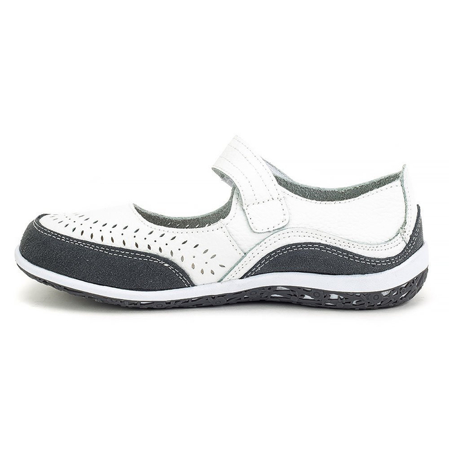 Filippo DP144/18 WH GR shoes white