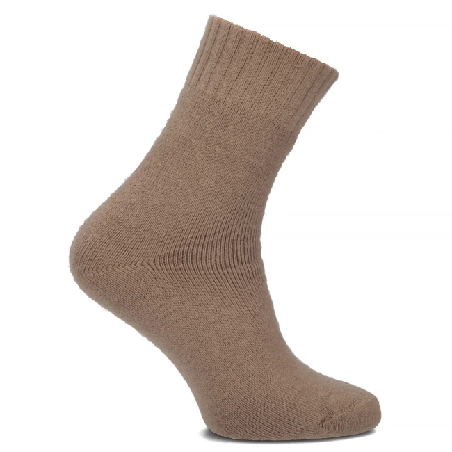 Women's Socks woolen brown