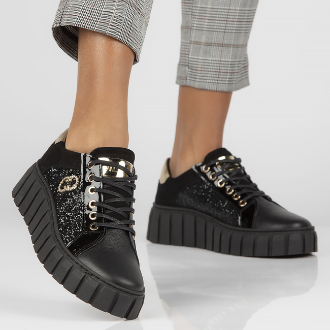 Leather shoes Filippo 168 black