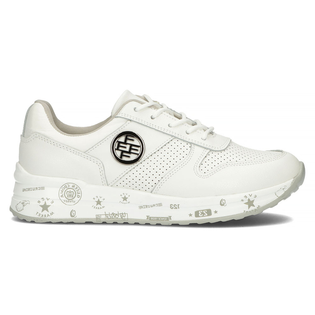 Leather Sneakers Filippo DP3542/22 WH white