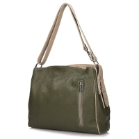Handbag Toscanio Shopper Suede F22 green