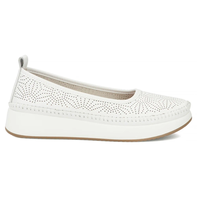 Leather sneakers Filippo DP7530/26 WH white
