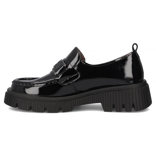 Leather shoes Filippo DP7172/25 BK black