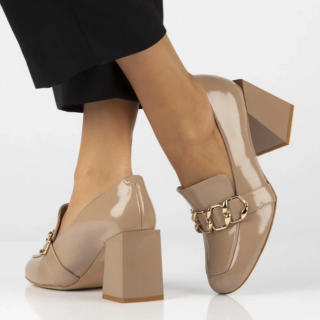 Leather shoes Filippo DP6188/24 BE beige