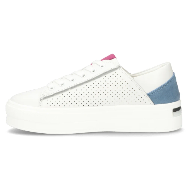 Leather shoes Filippo DP6031/24 WH white
