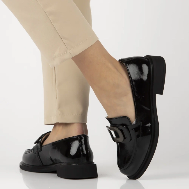 Leather lords Filippo DP6772/25 BK black