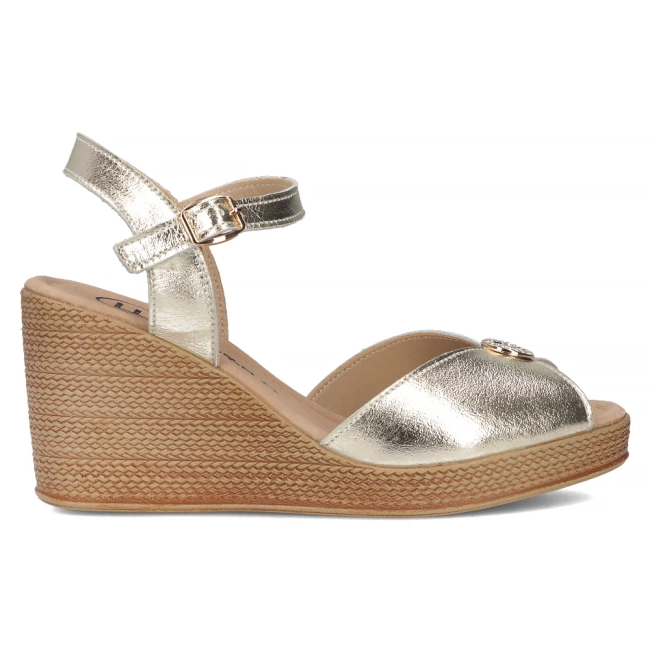 Leather sandals Filippo DS6026/24 GO gold