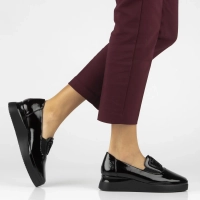 Leather shoes Filippo DP7396/25 BK L black