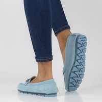 Leather loafers Filippo DP3613/22 BL blue