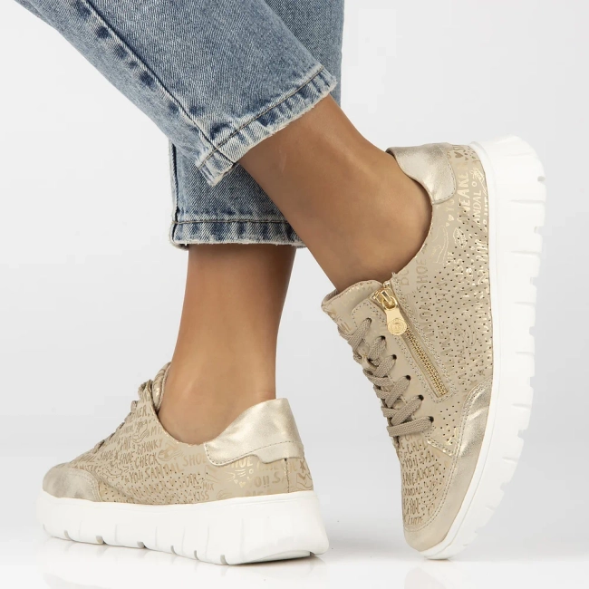 Rieker shoes N1316-90 beige