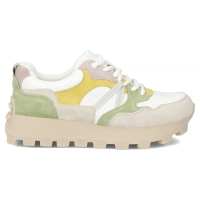 Leather sneakers Filippo DP7559/26 WH YL white