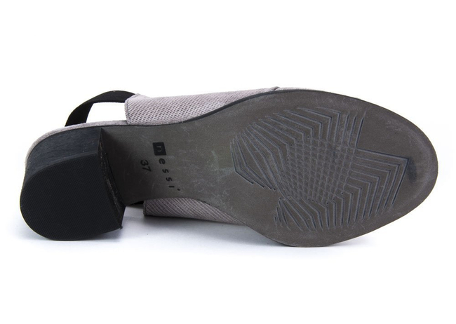 Sandals Nessi 80706 Grey Lizaro + Grey 19