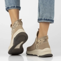 Leather ankle boots DBT6446/24 BE beige