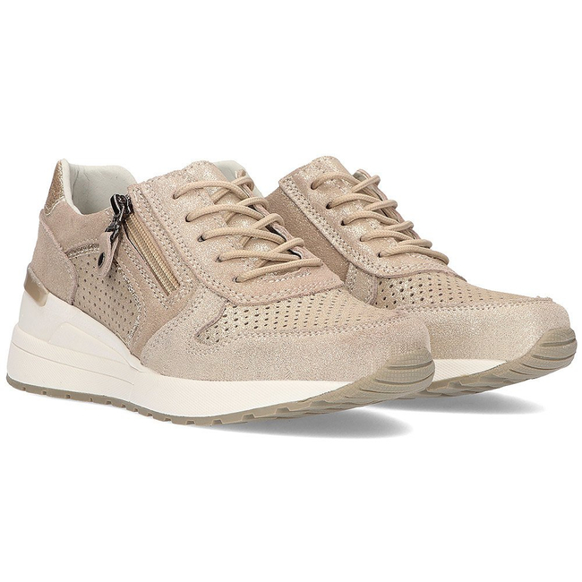 Leather Shoes Filippo DP1423/21 GO gold