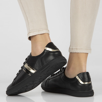 Leather shoes Filippo DP4522/23 BK black