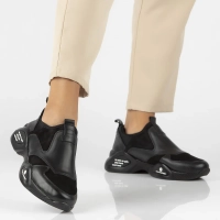 Leather shoes Filippo DP3911/22 BK black