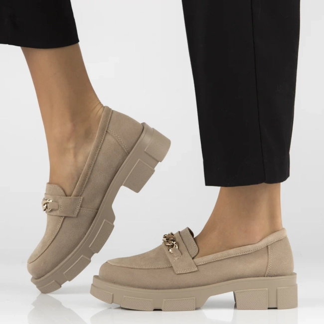 Leather shoes Filippo DP3221/23 BE beige