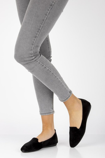 Skórzane lordsy Filippo DP1274/21 BK czarne