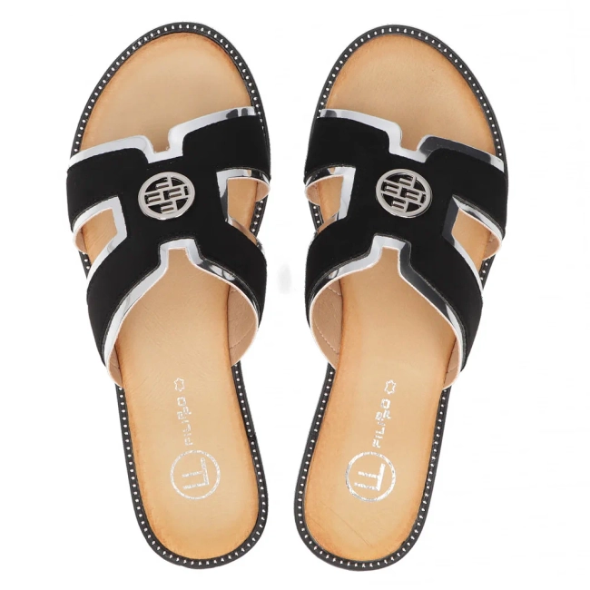 Flip-flops Filippo DK6921/25 BK black