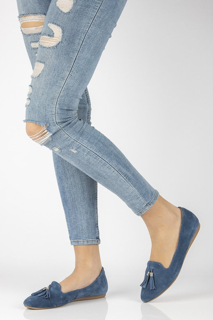 Leather lords Filippo DP2025/21 BL blue