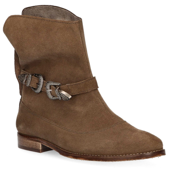 Ankle Boots Filippo 512 Olive Velor