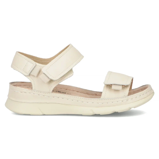 Leather sandals Filippo DS6019/24 BE beige