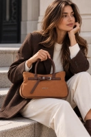 Brown handbag Moretti