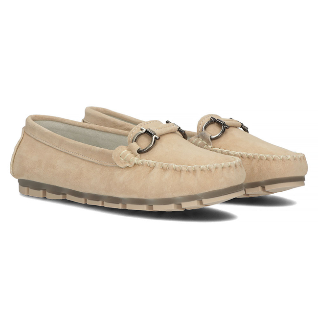 Leather loafers Filippo DP3613/22 BE beige