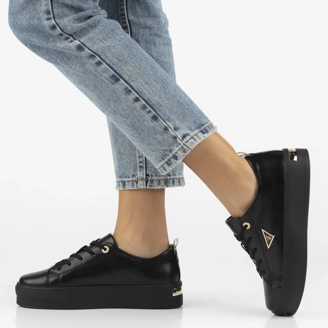 Leather shoes Filippo DP3533/25 BK black