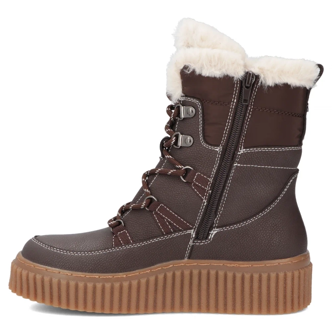 Leather ankle boots Filippo DBT7937/26 D BR brown