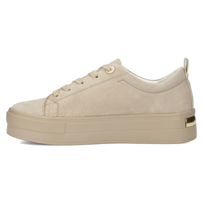 Skórzane półbuty Filippo DP3533/24 BE beżowe