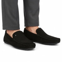 Leather loafers Filippo MP923/26 BK PT black