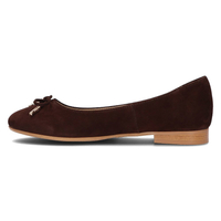 Suede ballerinas Alexio Giorgio 047 brown
