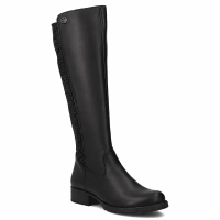 Leather boots Rieker Z9591-00 black