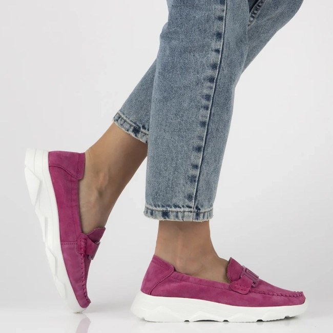 Leather shoes Filippo DP6763/25 FH pink