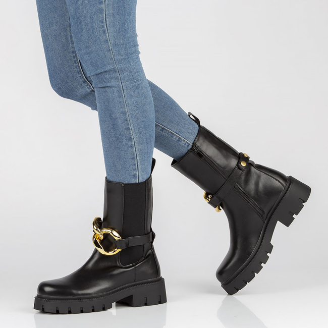 Botki Filippo JW156 czarne