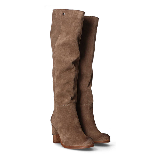 Leather boots Filippo 073 brown