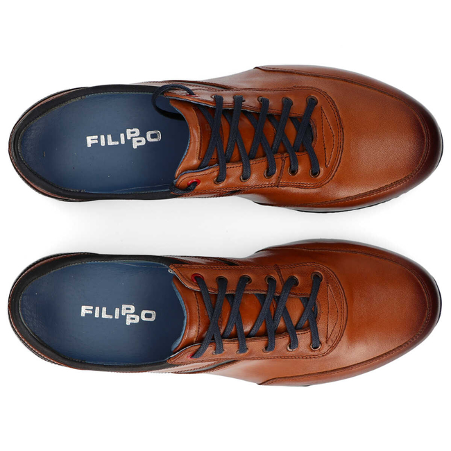 Półbuty Filippo 1715 BCJ 20 Brąz