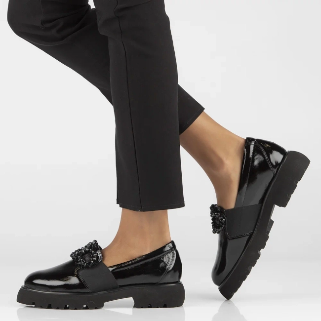 Leather shoes Filippo 2563 black