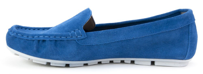 Loafers Filippo 10058 Blue Velor